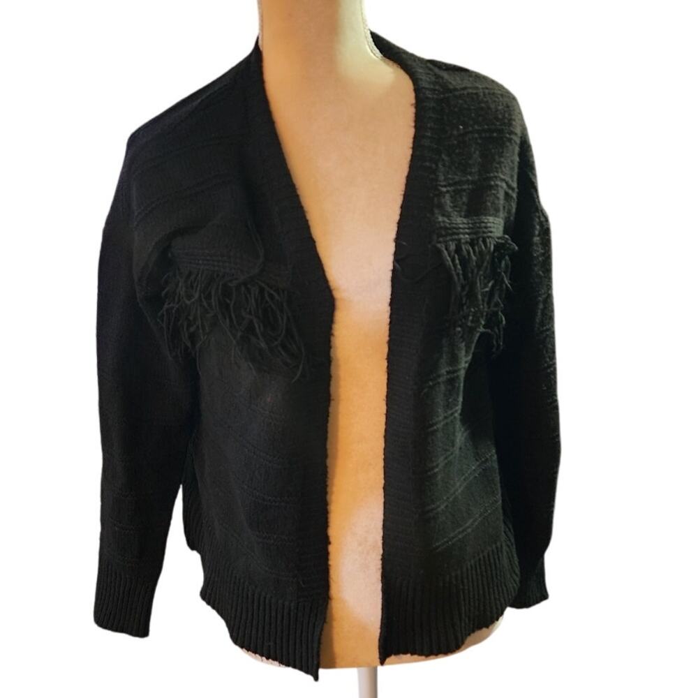 Maurices Women's Black Knit Sweater Cardigan XS